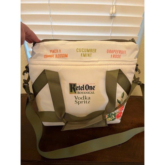 Ketel One Botanical Vodka Spritz Canvas Cooler Tote - Picture 2 of 5